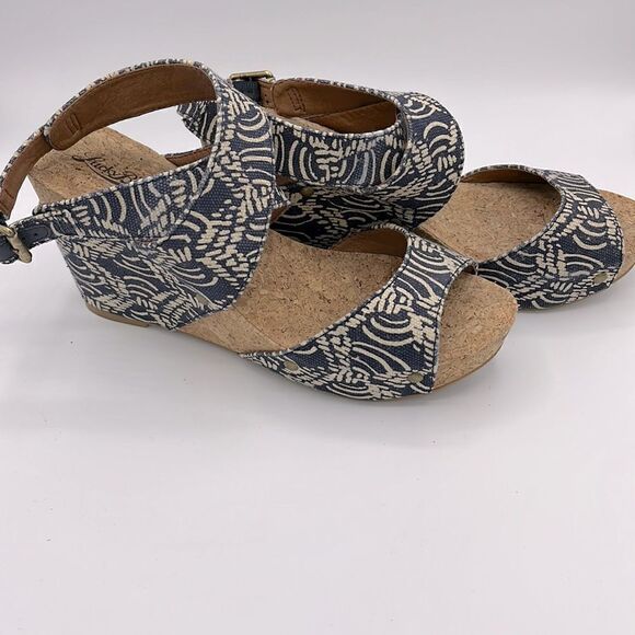 Lucky Brand Moran cork wedge sandal - Picture 1 of 7